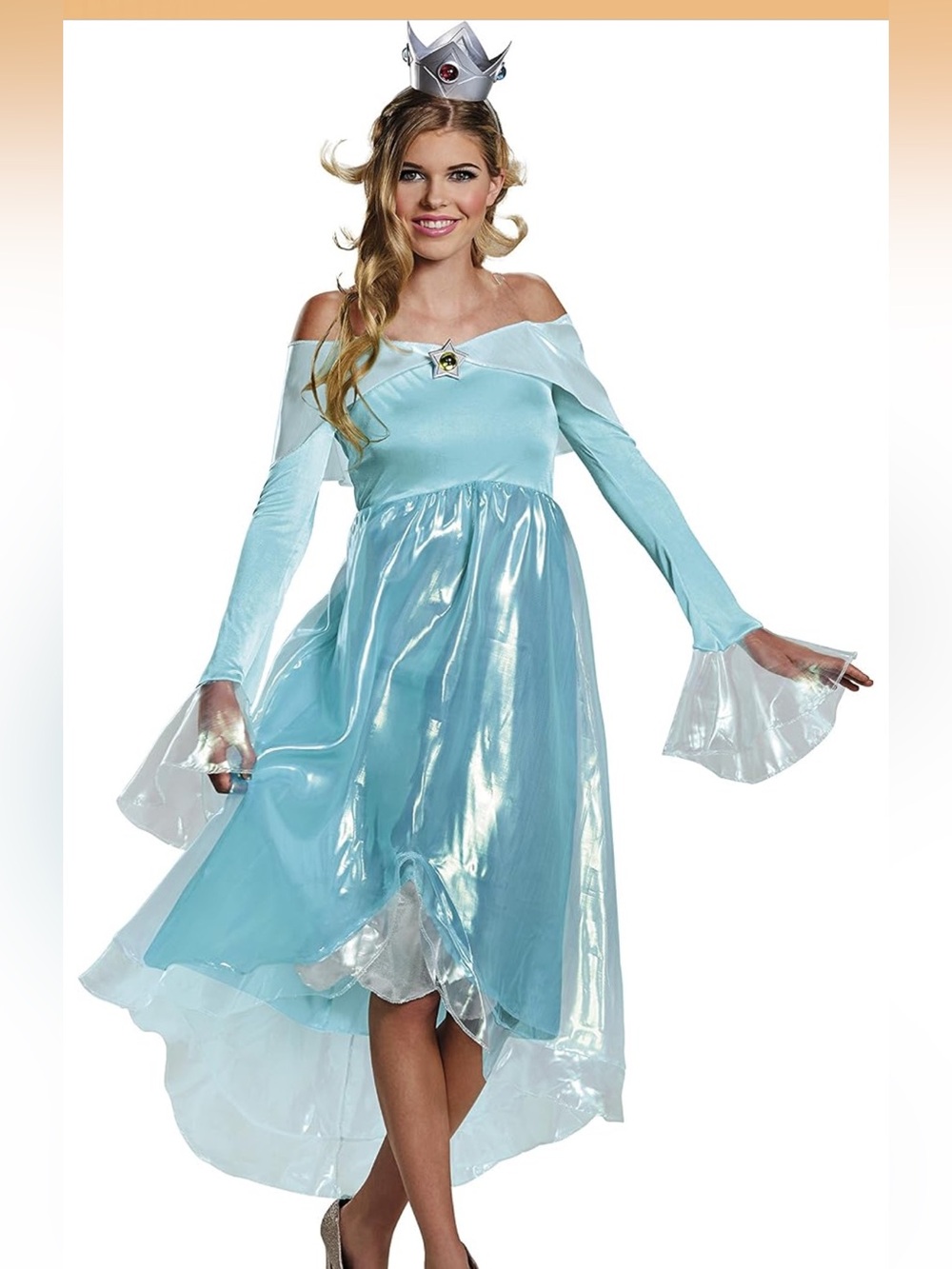 Medium size princess Rosalina adult costume